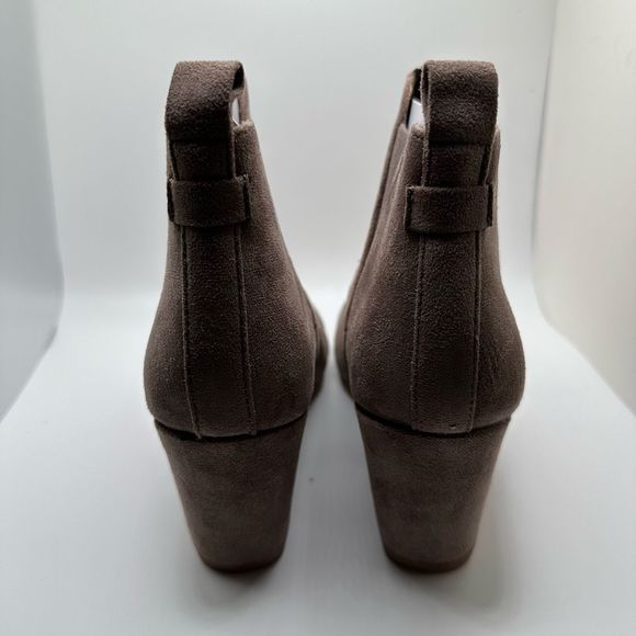 DUNES Women's Wedge Bootie 10 TAUPE - Picture 4 of 7